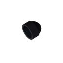 Capuchones protectores hexagonales M8 / SW13, color: negro