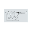 AL-KO AE tipo 2.8VB1 / -C 2500-3500 kg, instalación arriba / abajo RB: 3062/3081