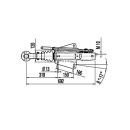 Dispositivo de rebasamiento DIN Eye AE V 161S 950-1600 kg por encima de RB 2361