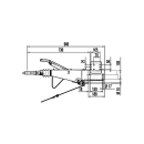 AL-KO AE Tipo de ojo DIN 161S 950-1600 kg, RB 2361 VKT 100 - cuadrado