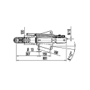 Dispositivo de retención AL-KO 251 S 1500-2700 kg por debajo de la instalación 2361