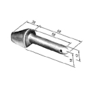 Lasbout Ø 12 x 68 mm onbewerkt