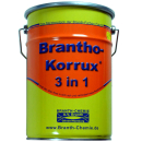 Brantho Korrux "3 en 1" 5 litros azul brillante / azul medio RAL 5007