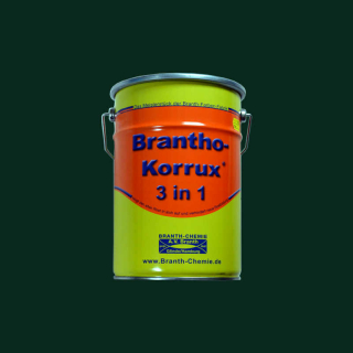 Brantho Korrux "3 en 1" 5 litros verde musgo RAL 6005