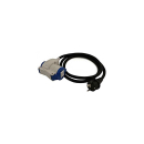 Cable adaptador CEE 1500 mm enchufe Schuko / enchufe...