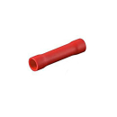 Conector a tope 1.25 mm rojo retráctil