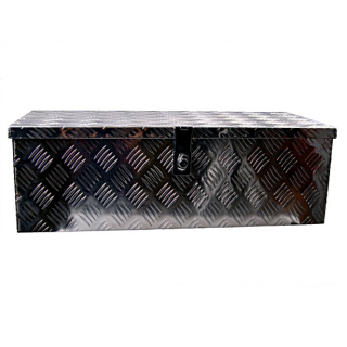 Caja de herramientas de aluminio, A 760 x A 245 x P 330 mm, con cerradura