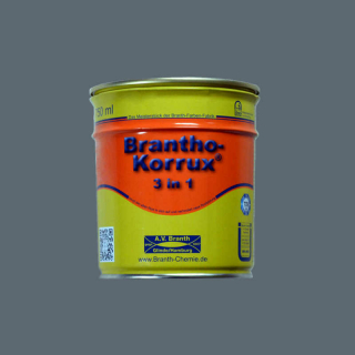 Brantho Korrux "3 en 1" Lata de 0,75 litros gris azulado RAL 7031