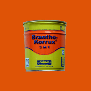 Brantho Korrux "3 en 1" 0,75 litros lata naranja tráfico RAL 2009