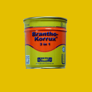 Brantho Korrux "3 en 1" 0,75 litros bote señal amarillo RAL 1003