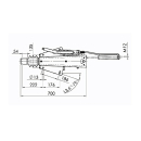 Argolla de remolque DIN AL-KO 2.8VB de 2500 a 3500 kg GG 2.8 VB / 1C