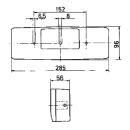 Luz de cuatro cámaras JOKON BBS 496 R derecha, sin...