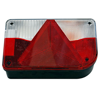 Lámpara multicámara, derecha BBSKW 830 R, reflector triangular, KZL, RFS