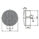 Piloto intermitente-freno-trasero, 730/12 LED, con cable de conexión de 500 mm